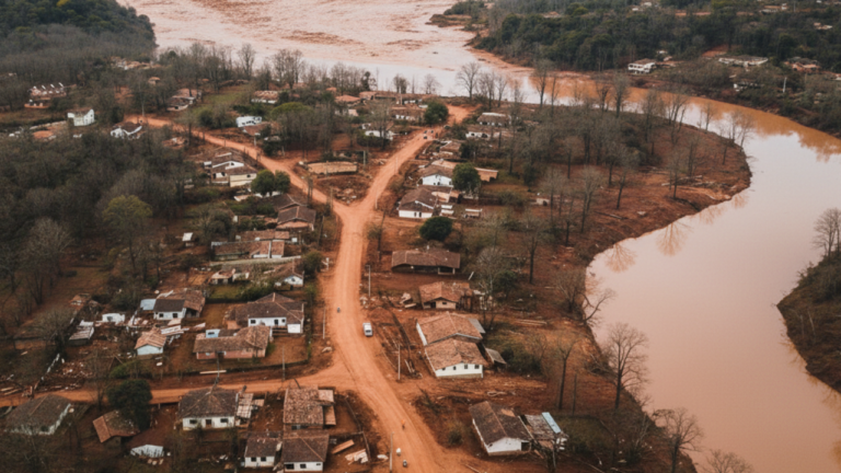 desasstres na mineracao - catástrofe em Mariana